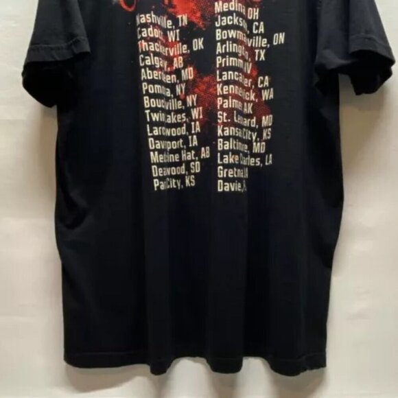 Big & Rich Concert T-Shirt Men's Black 2XL American Apparel USA Tour 2012 Logo - Picture 7 of 14